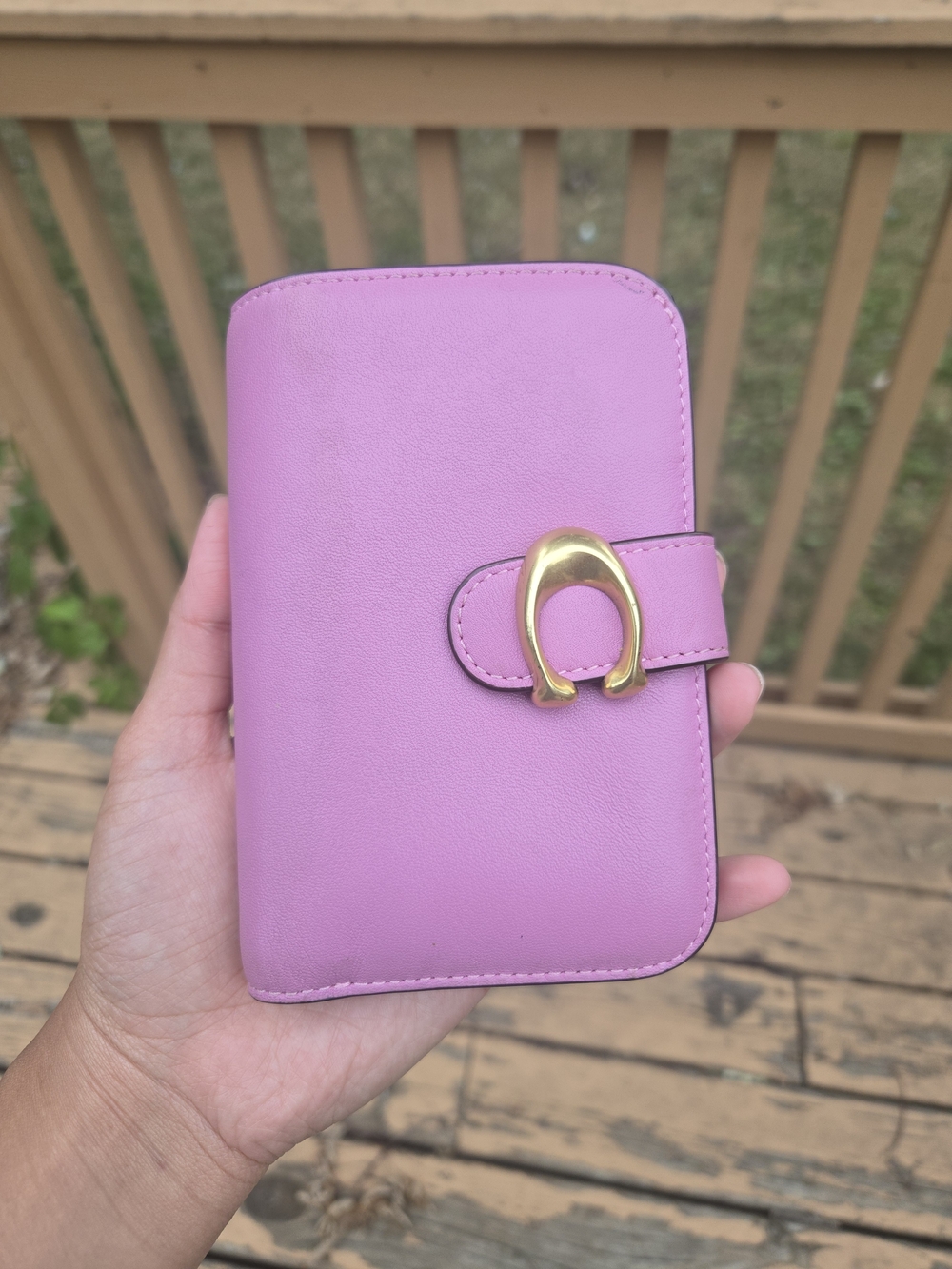 Coach Pink Tabby Wallet